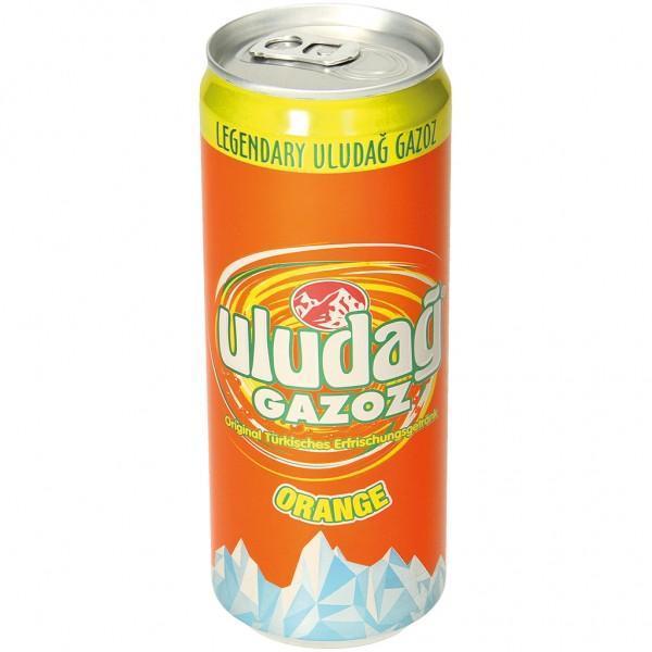 Uludag Gazoz Orangen Limo 24 x 0,33l Dosen