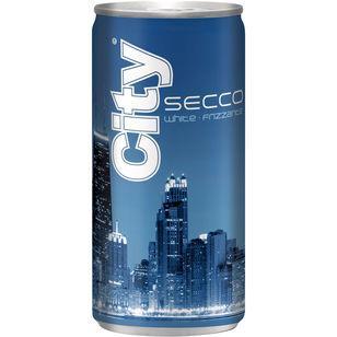 City Secco Perlwein 10,5% - 12x0,2l Dosen