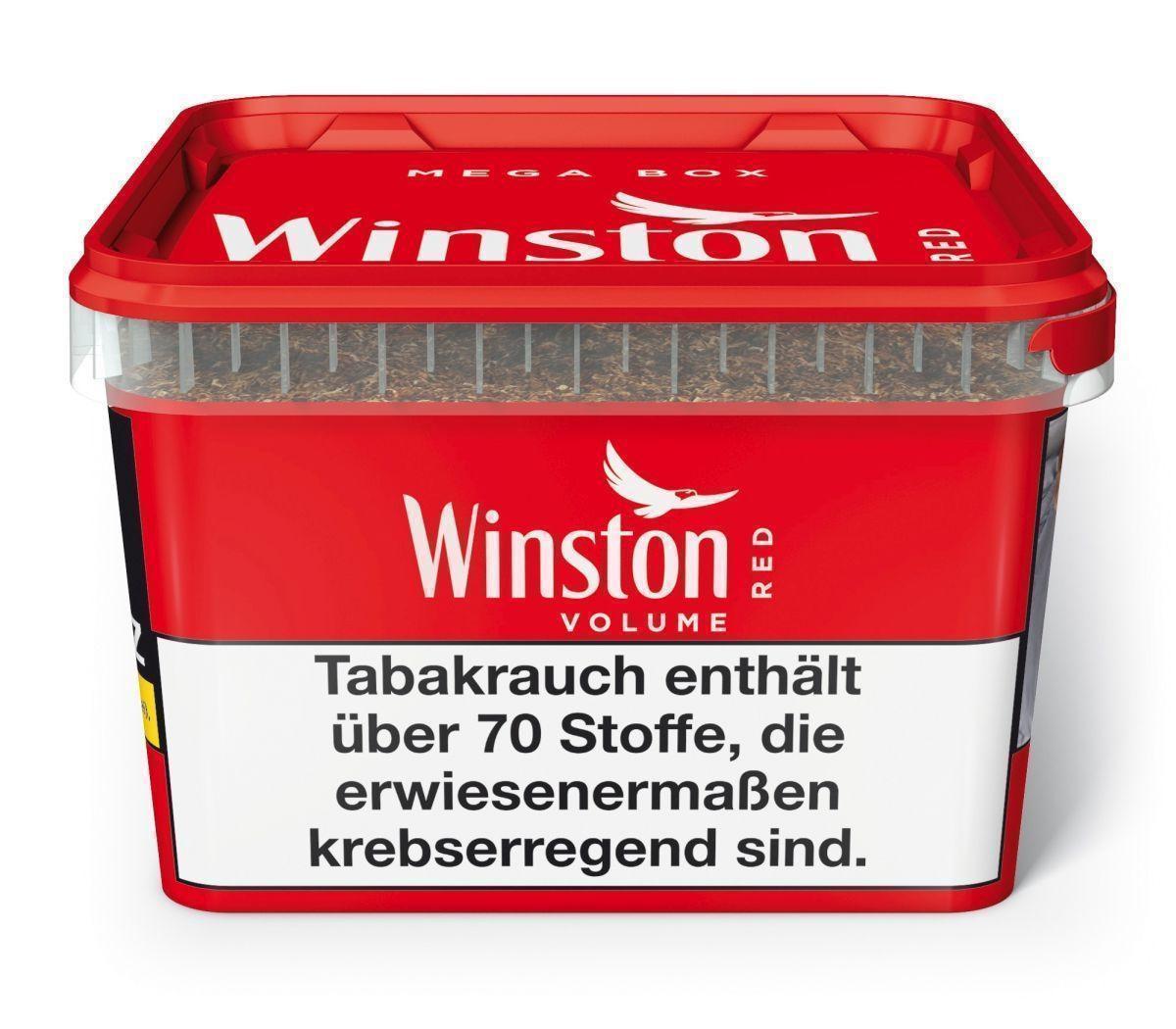 Winston Volumen Tobacco Red - 125g Mega Box