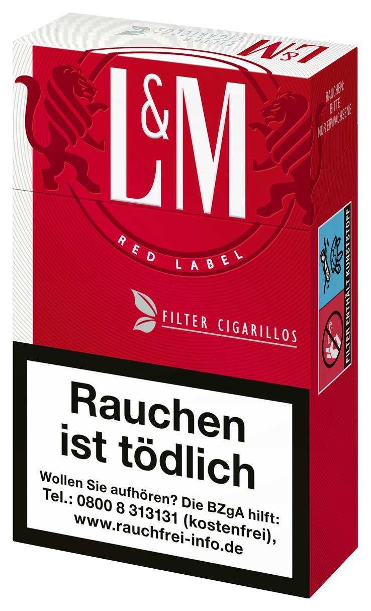 L & M Cigarillos/Tobaccos Red 10x17 Stück á 3,00 EUR