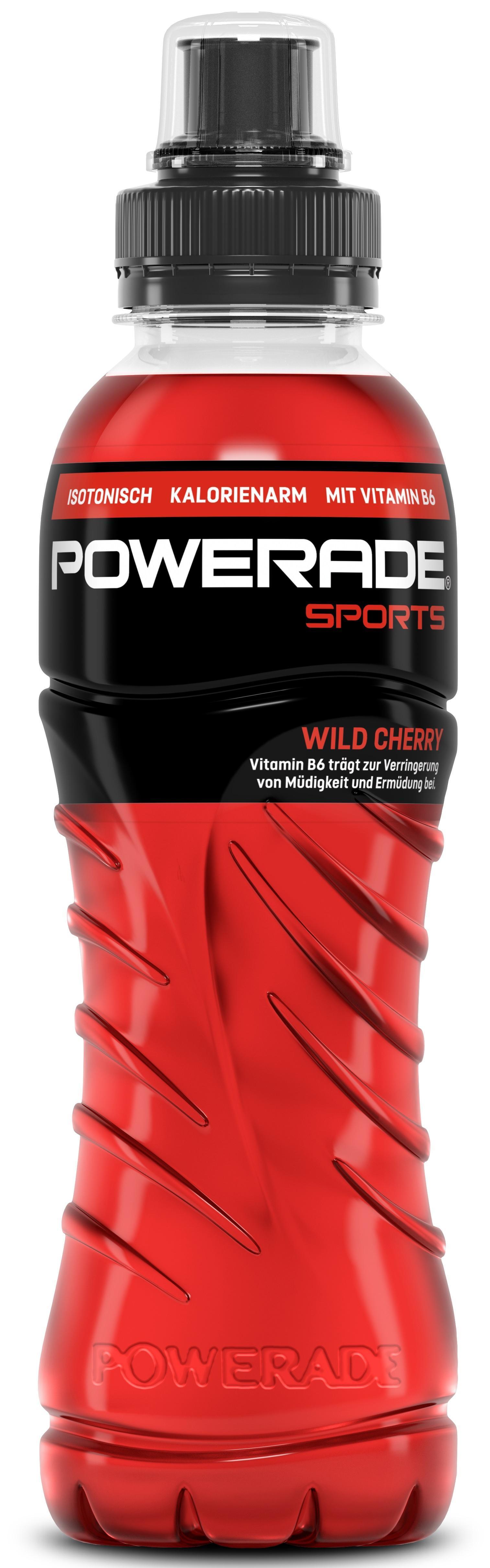 Powerade Wild Cherry - 12 x 0,5l Flasche