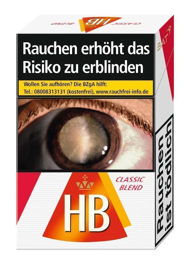 HB Classic Blend 12,00 EUR 1 Packung á 23 Zigaretten