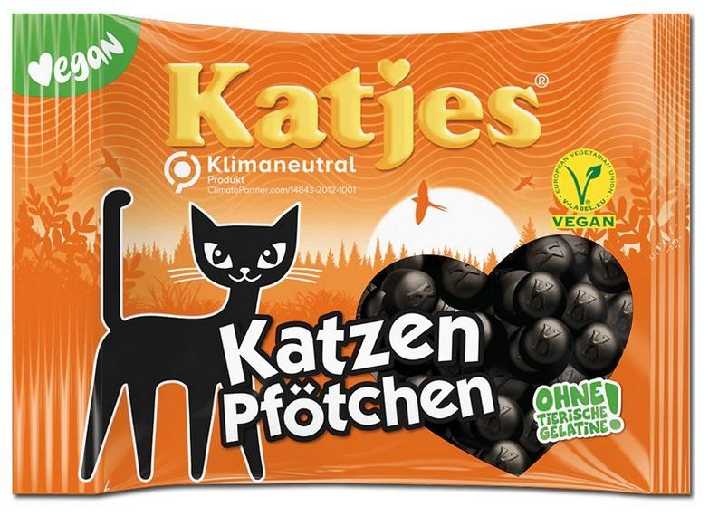 Katjes Katzen-Pfötchen - 175g Beutel