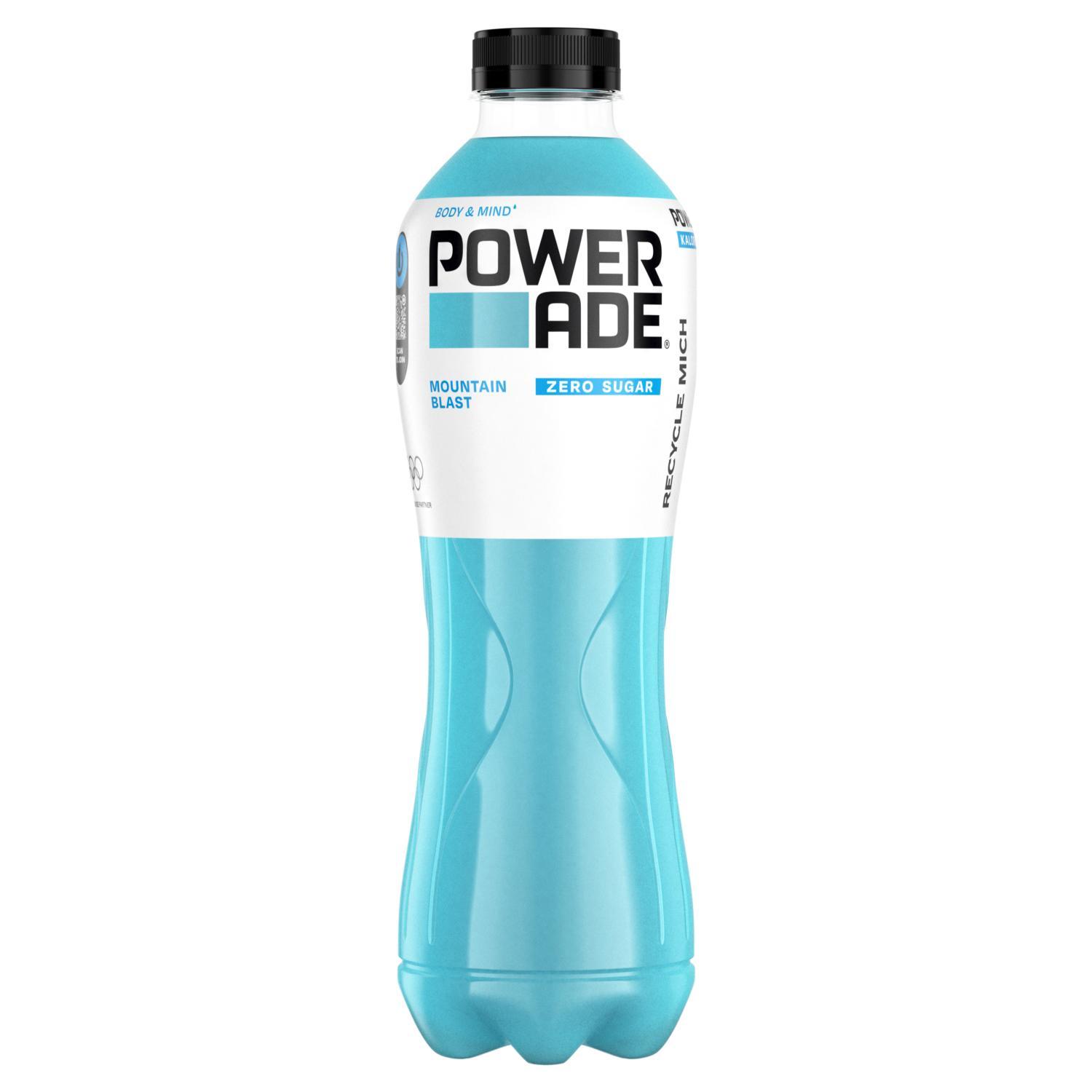 Powerade Mountain Blast Sport Zero - 6 x 1,0l Flasche