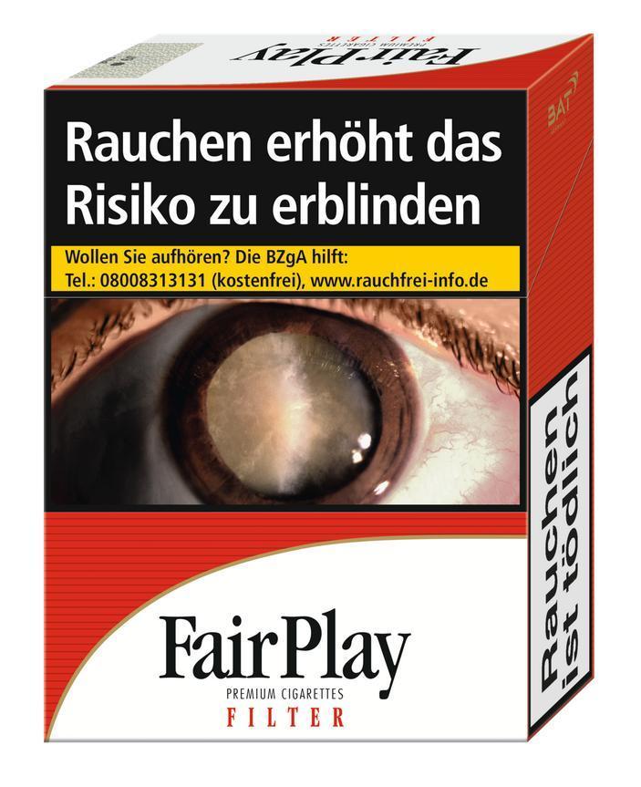 Fair Play Red - 8 x 23 Zigaretten