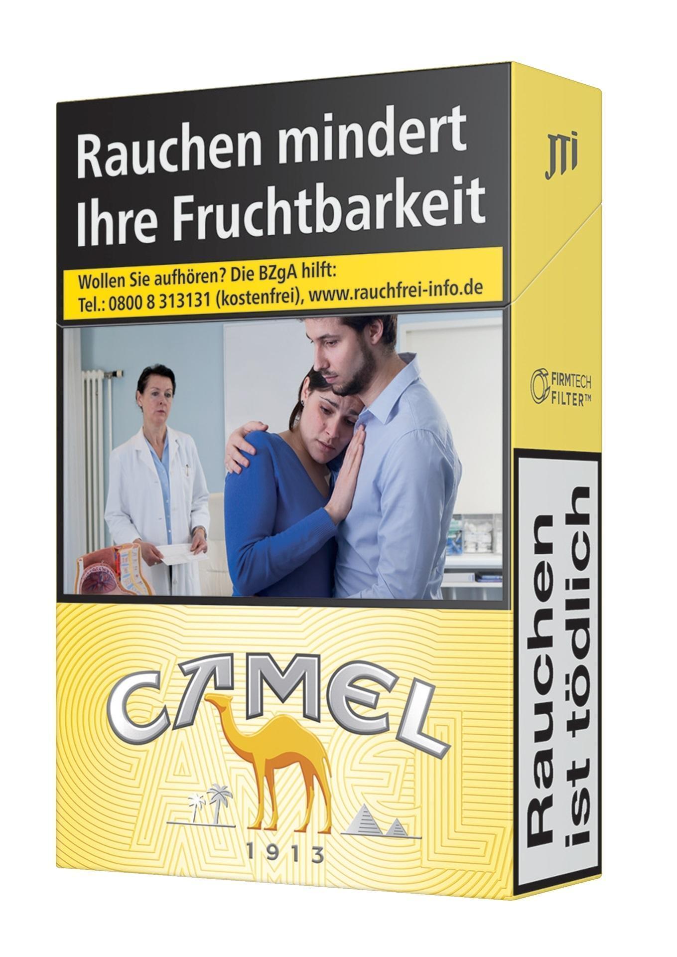 Camel Yellow L 9,00 EUR - 10 x 20 Zigaretten