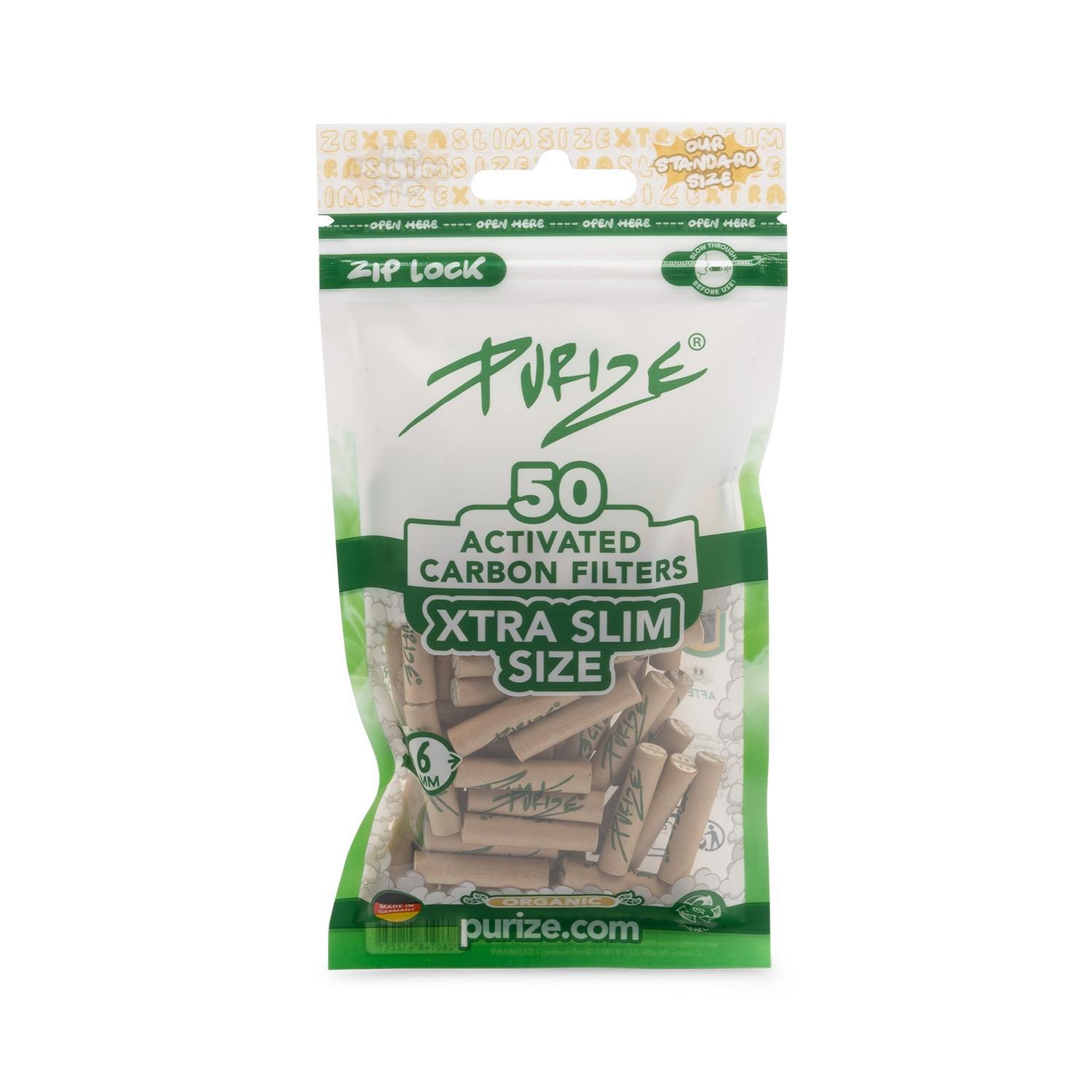 Purize Aktivkohlefilter 6mm Organic - 20×50 Filter