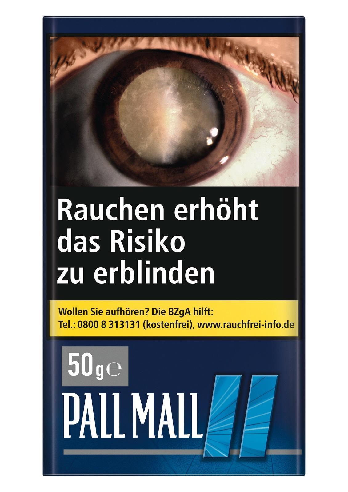 Pall Mall Halfzware 50g Pouch á 11,50 EUR