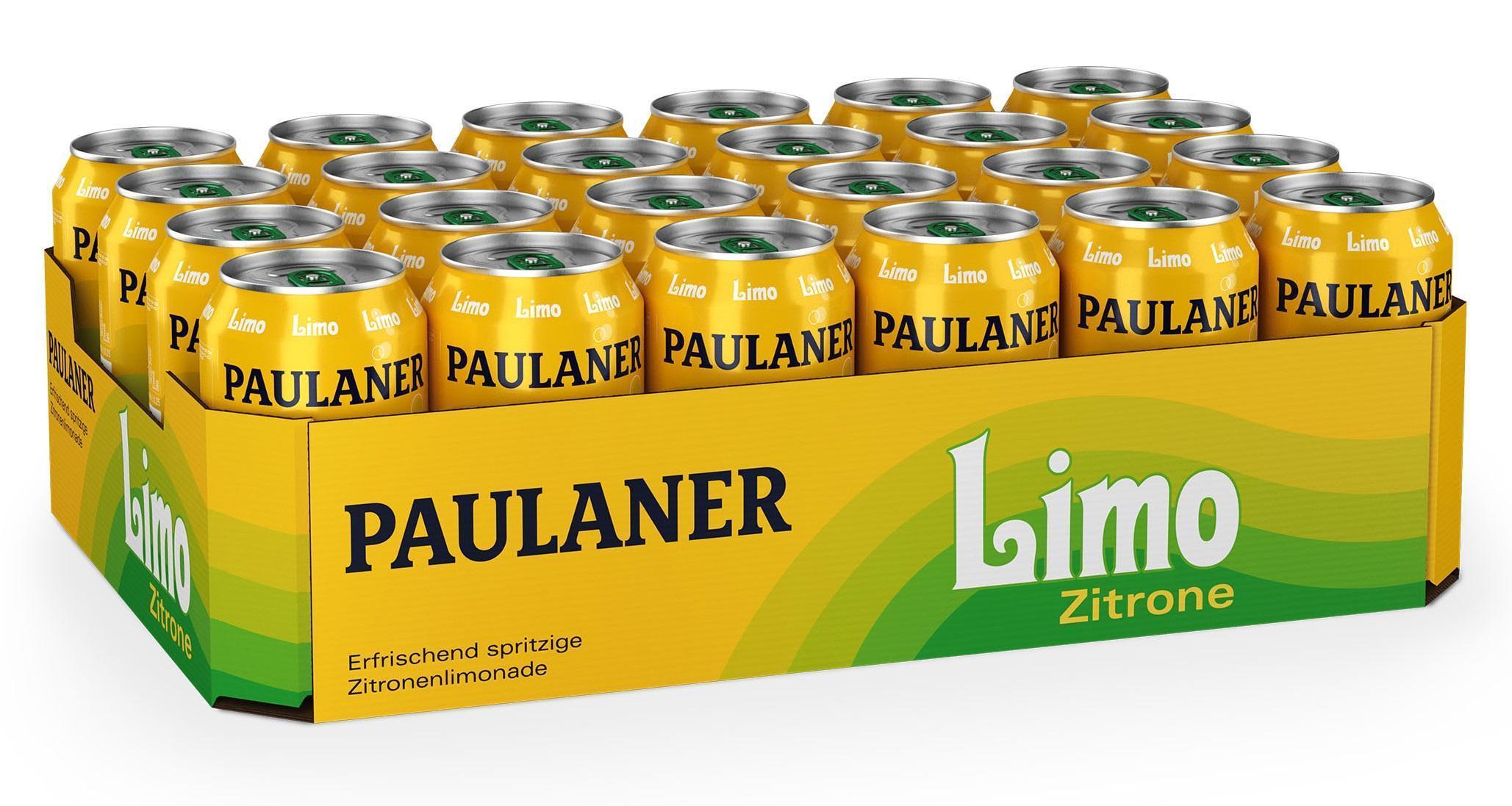 Paulaner Limo Zitrone - 24 x 0,33l Dose