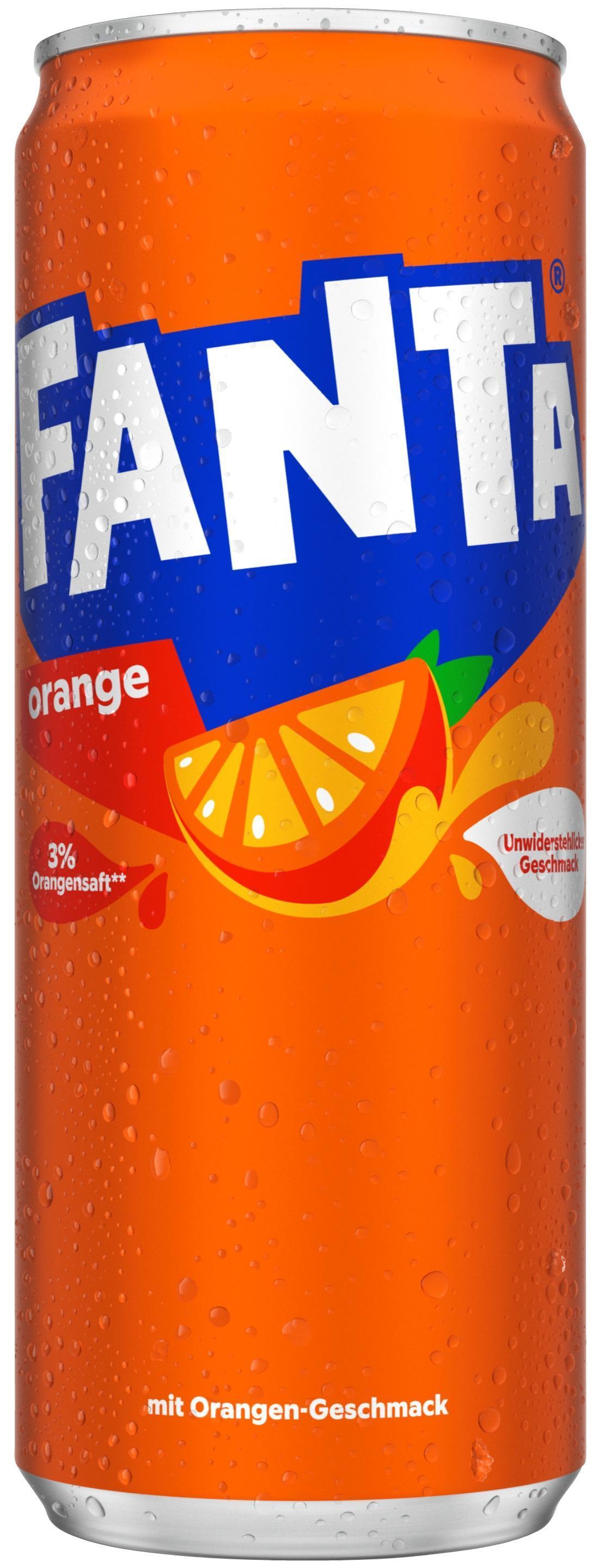 Fanta Orange - 24 x 0,33l Dose