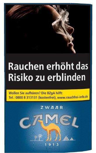 Camel Dark Blue/Zware Tabak 10×50g á 9,00 EUR je Pouch