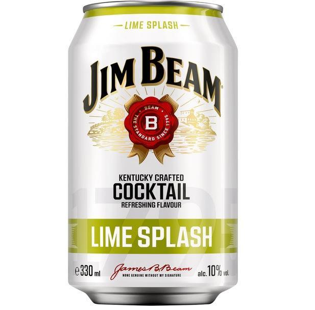 Jim Beam Lime Splash 10% DPG Ds.