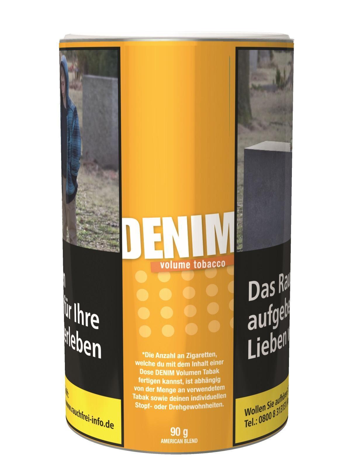 Denim Volumen Tabak XL - 90g Dose