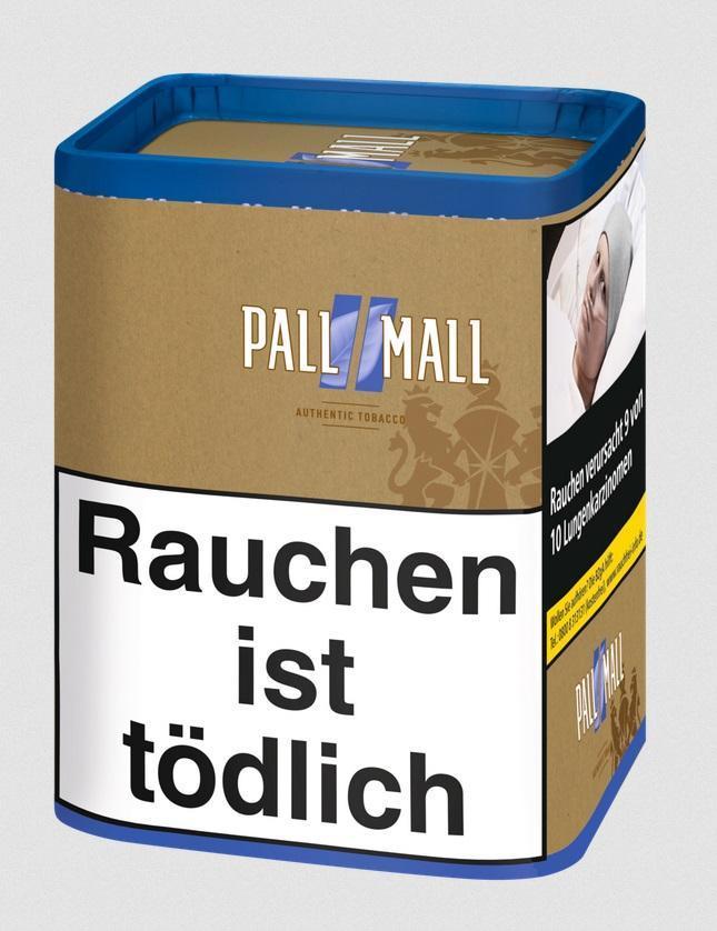 Pall Mall Authentic Tobacco Blue - 75g Dose á 24,95 EUR