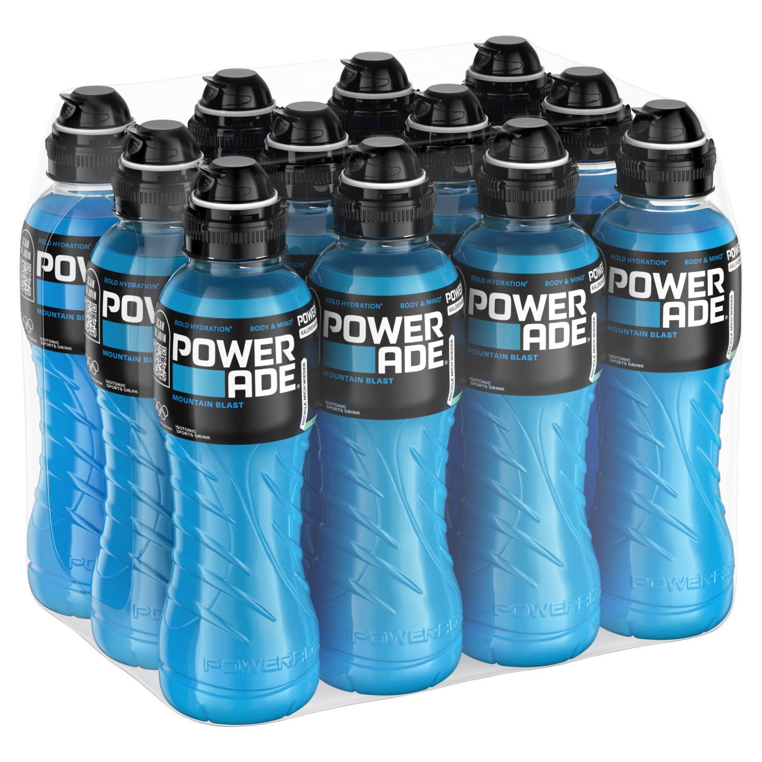 Powerade Mountain Blast - 12 x 0,5l Flasche