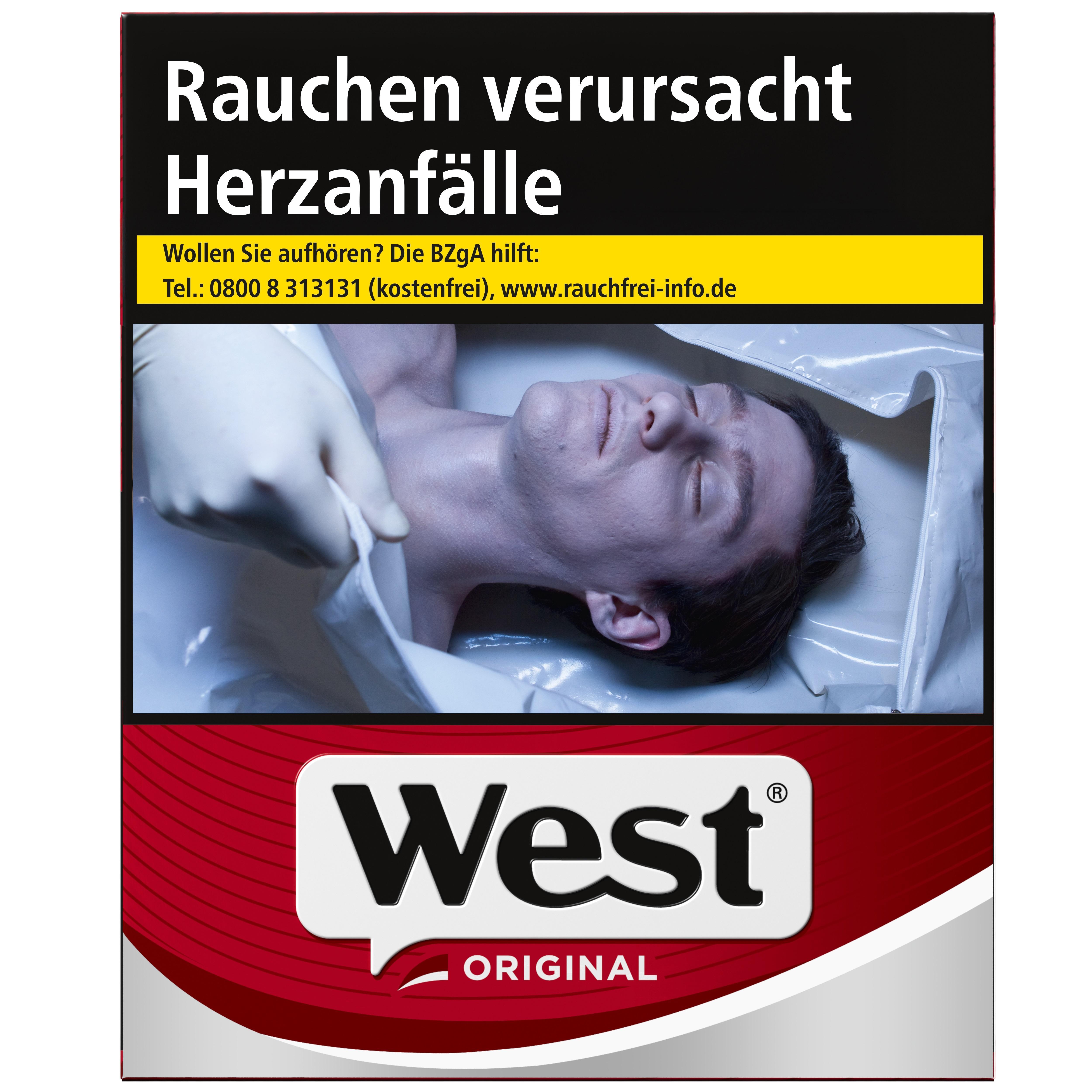 West Red 13,50 EUR - 6 x 35 Zigaretten