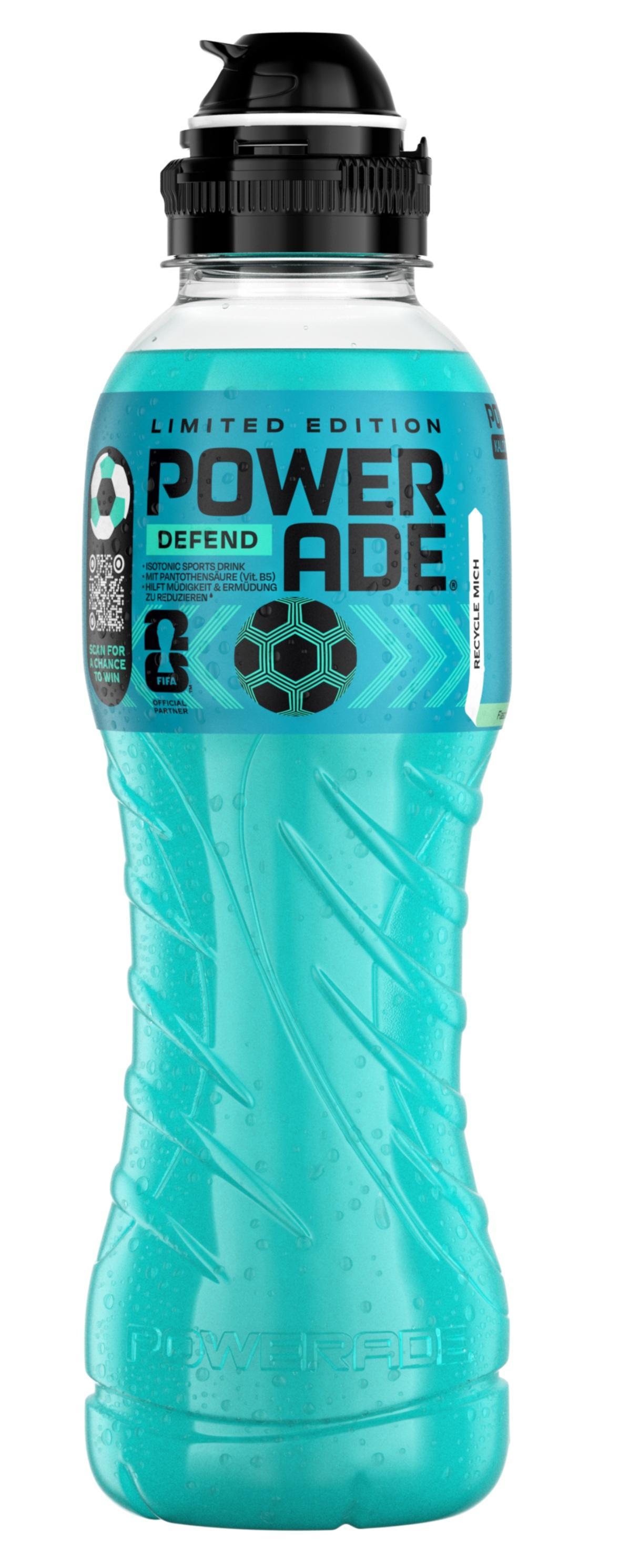 Powerade Sports Defend - 12×0,5l Flasche