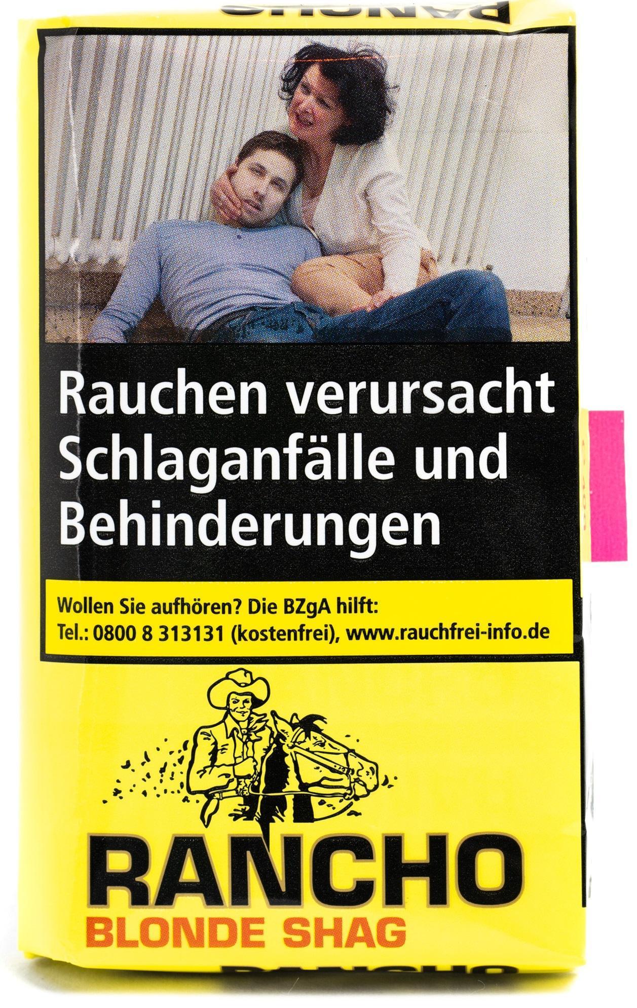 Rancho Blonde 5×40g á 6,45 EUR - milder Feinschnitt-Tabak im Mehrpack