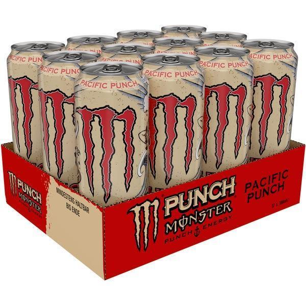 Monster Energy Pacific Punch - 12 x 0,5l Dose