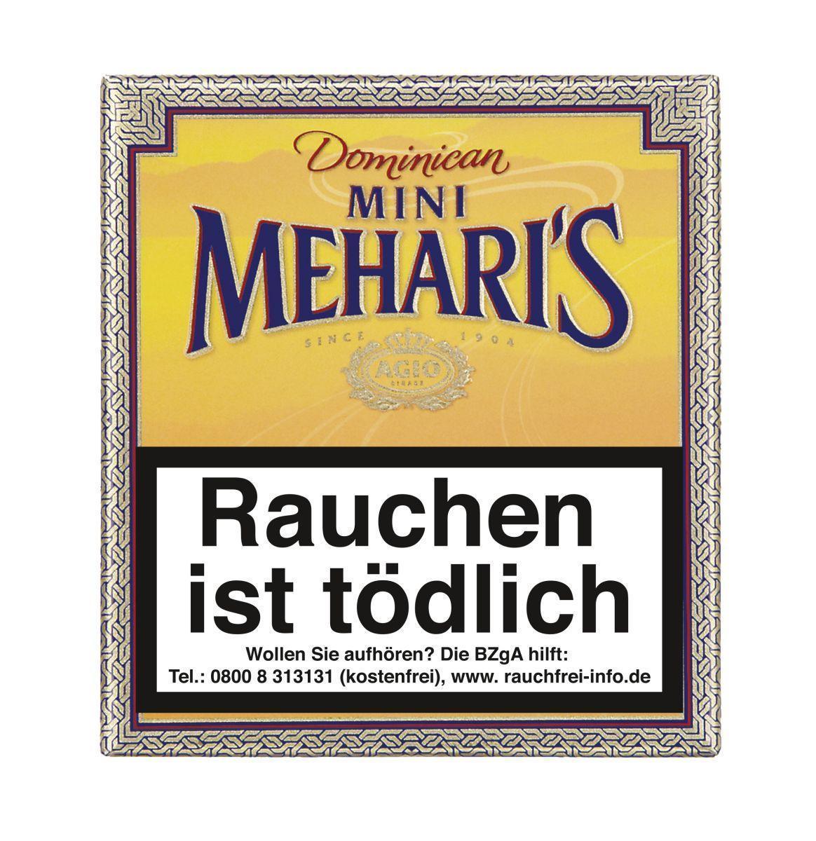 Meharis Mini Dominic - 5 x 20 Zigarillos á 7,10 EUR
