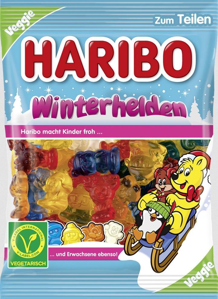 Haribo Winterhelden - 175g Beutel
