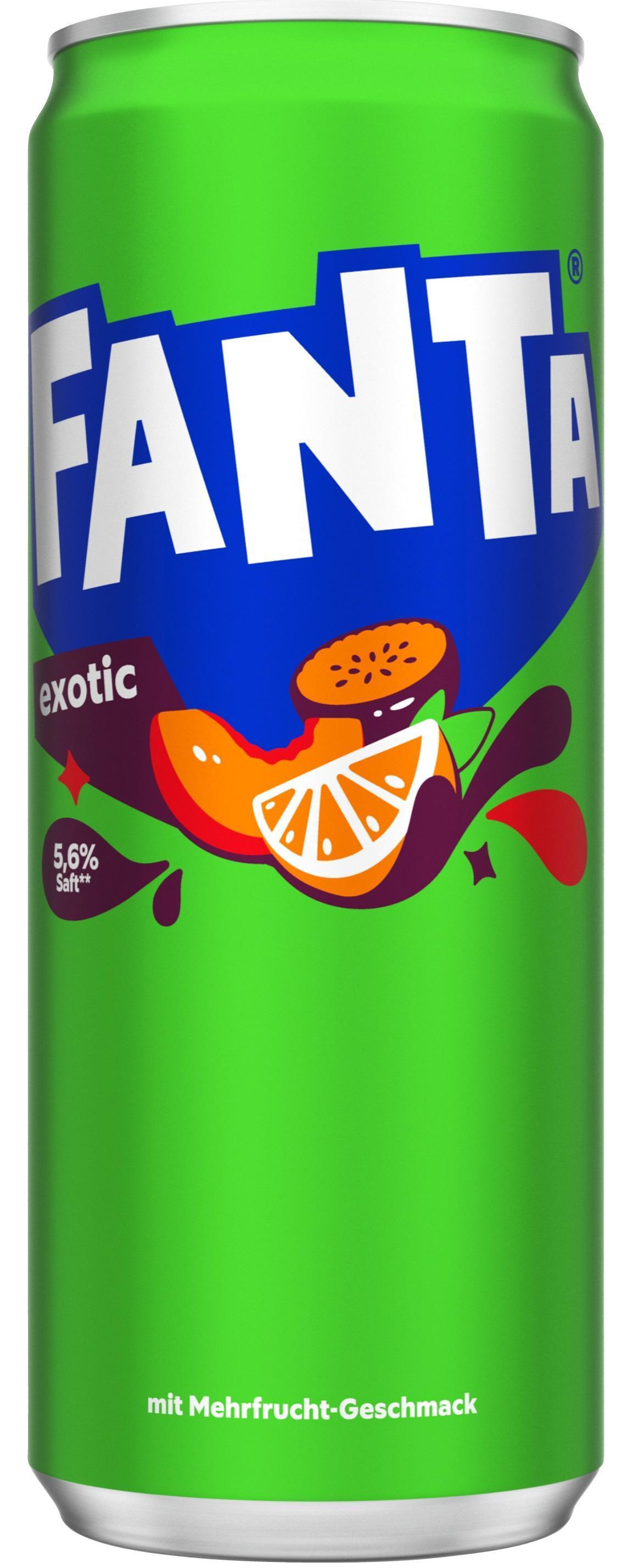 Fanta Exotic - 24 x 0,33l Dose