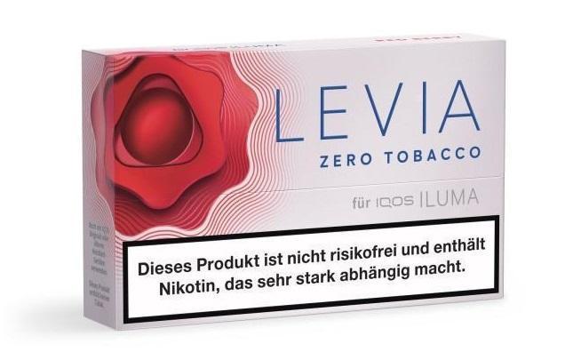 Levia Red Berry 10x20 Sticks á 7,50 EUR - Tabakfreier Nikotingenuss mit frischem Menthol-Erdbeer-Aroma