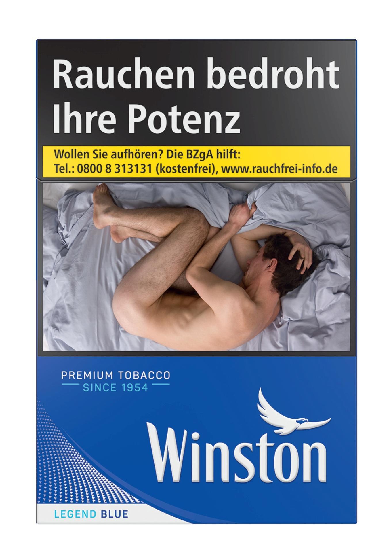 Winston Blue L 8,50 EUR - 10 x 20 Zigaretten