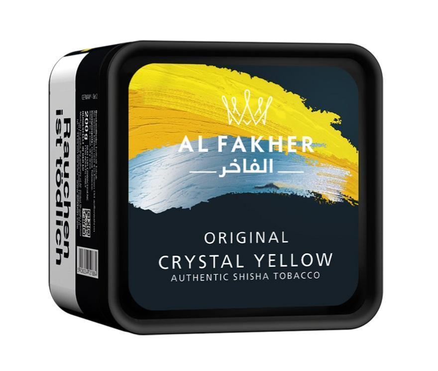 Al Fakher Crystal Yellow - 200g Shishatabak