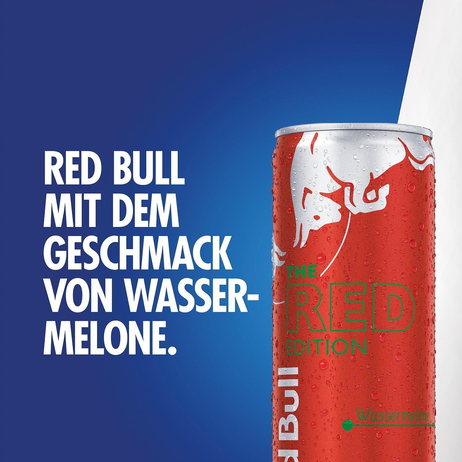 Red Bull Energy Red Import Edition Watermelon - 24 x 0,25l Dose