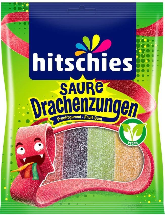 Hitschies Saure Drachenzungen - 125g Beutel