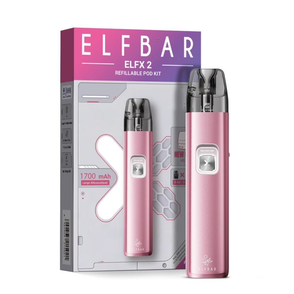 ElfBar ELFX 2 Device Kit Berry Pink