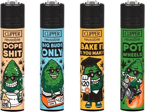 Clipper Bud Buddies - 1x48 Feuerzeuge