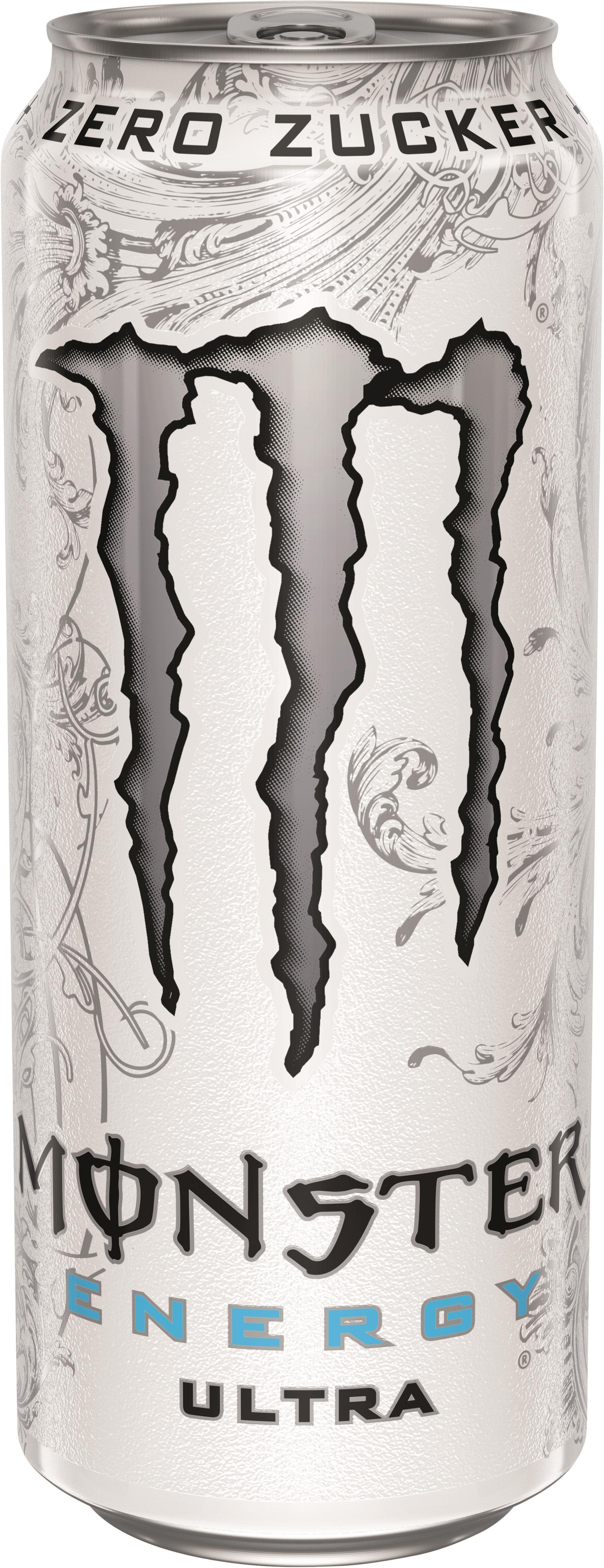 Monster Energy Ultra White Zero Zugar - 12 x 0,5l Dose
