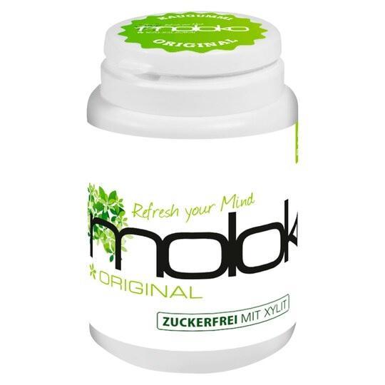 Moloko Kaugummi Original ohne Zucker 6 x 50er Dose