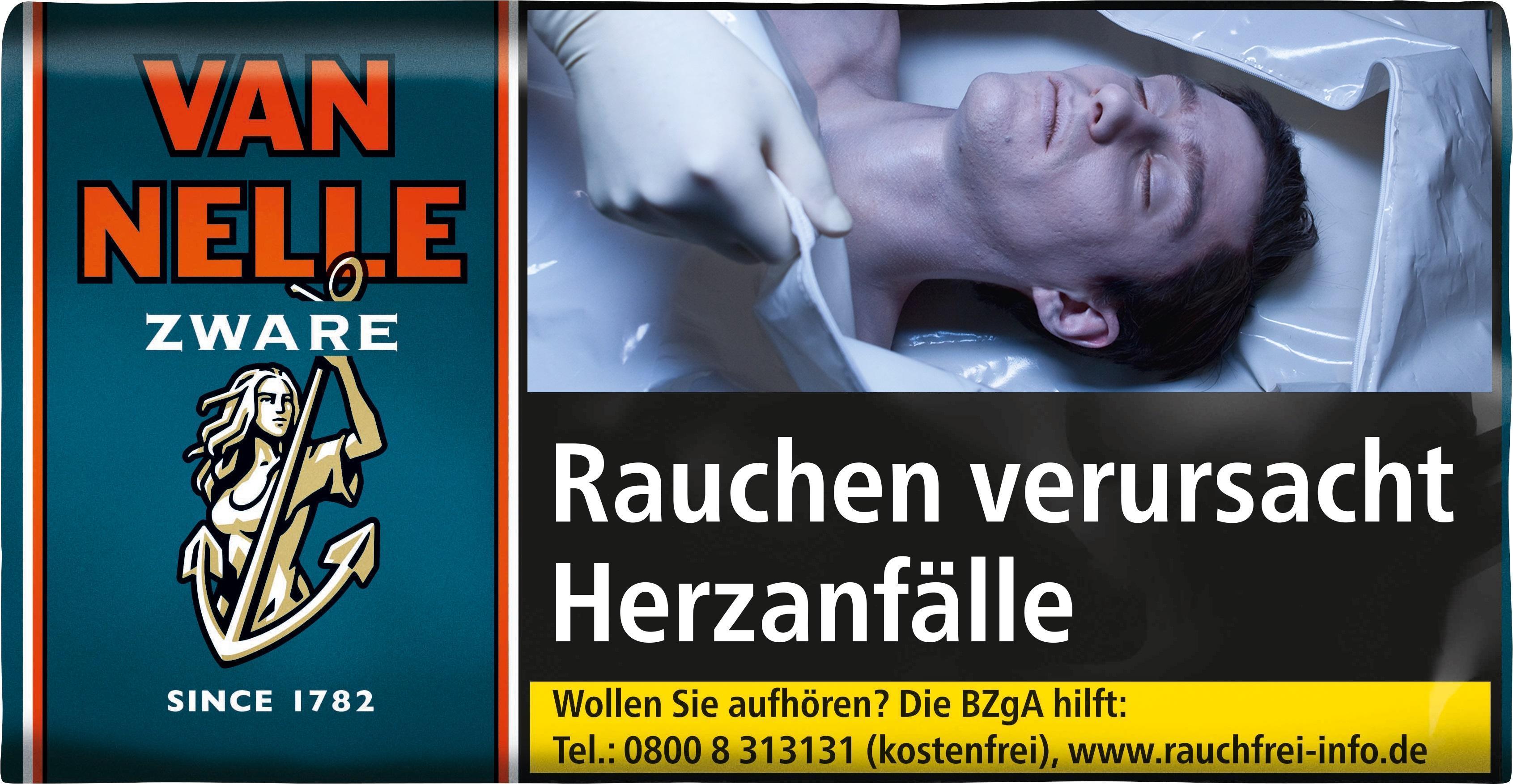 Van Nelle Zware 6x30g Packung - Dunkler Feinschnitt für selbstgedrehte Zigaretten