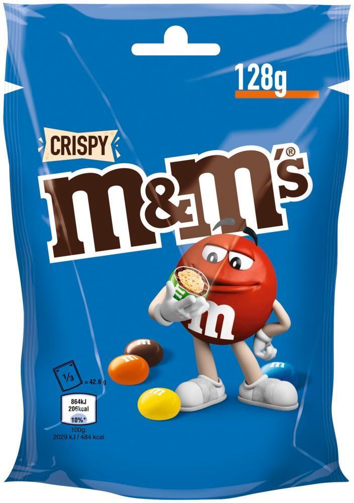M&Ms Crispy - 128g Beutel