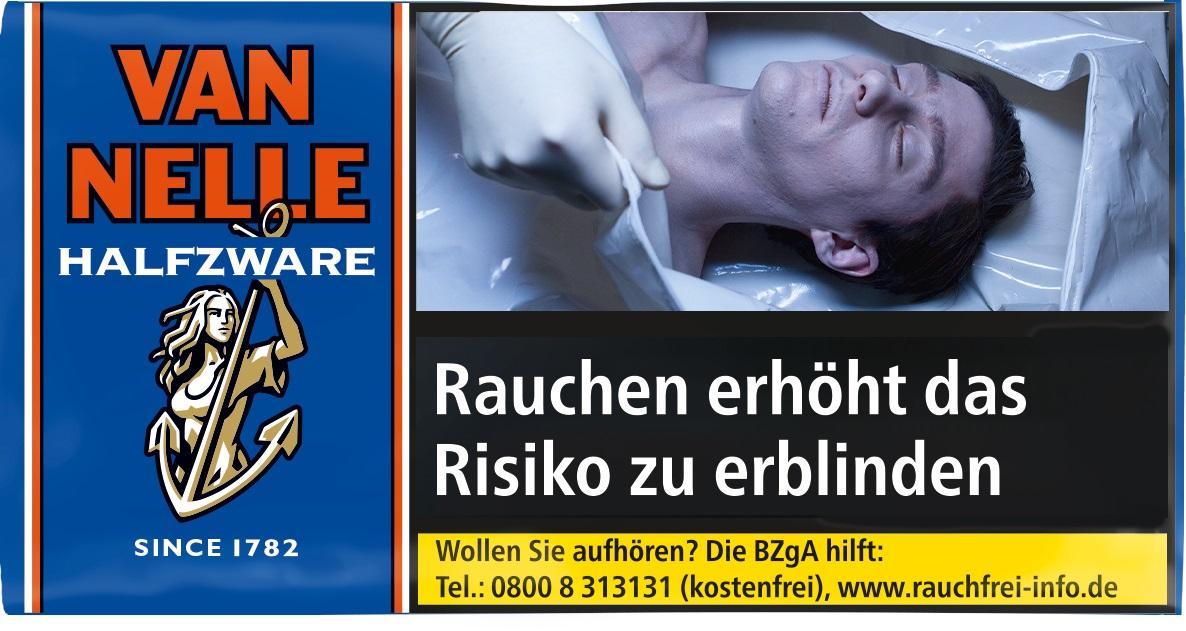 Van Nelle Halfzware 6x30g Packung - Halfzware Feinschnitt für selbstgedrehte Zigaretten