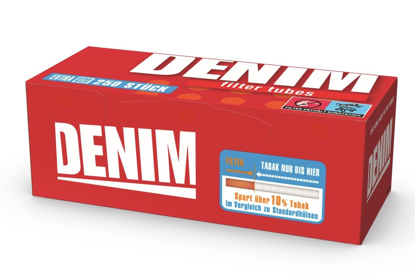 Denim Hülsen 250er - 4 x 250 Hülse