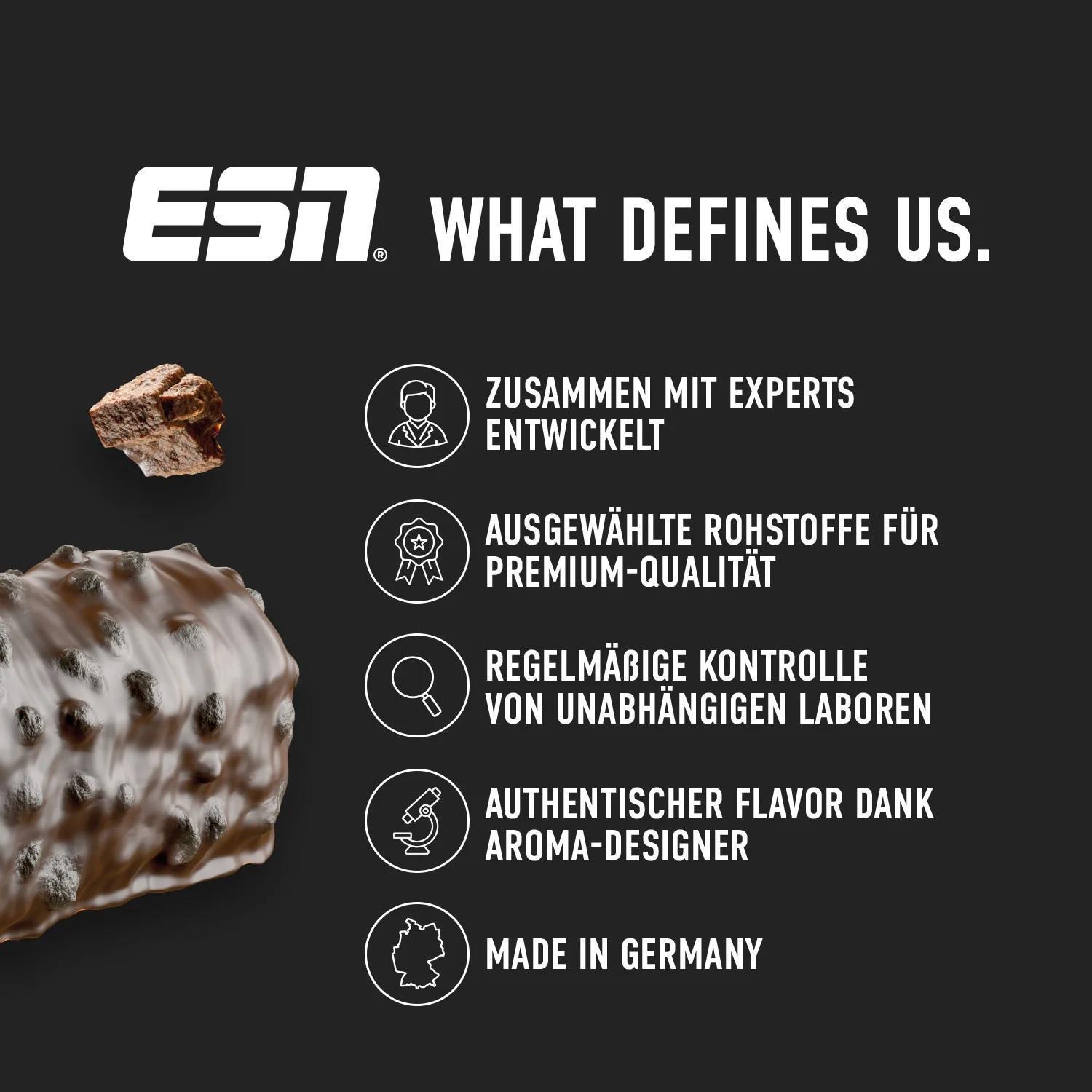 ESN Designer Bar Proteinriegel Fudge Brownie - 12x45g Riegel