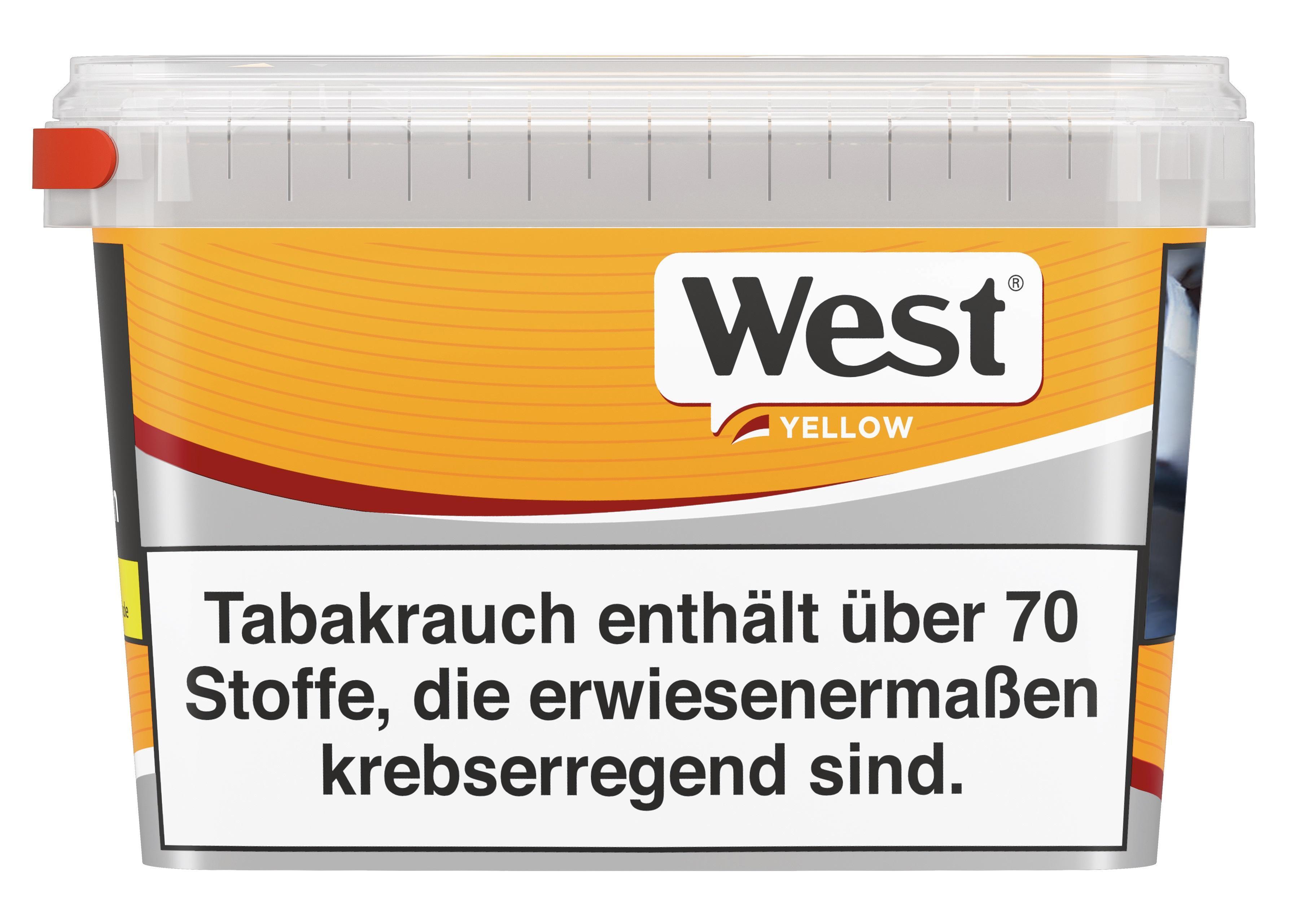 West Yellow Volumen Tobacco Jumbo Box - 105g á 29,95 EUR