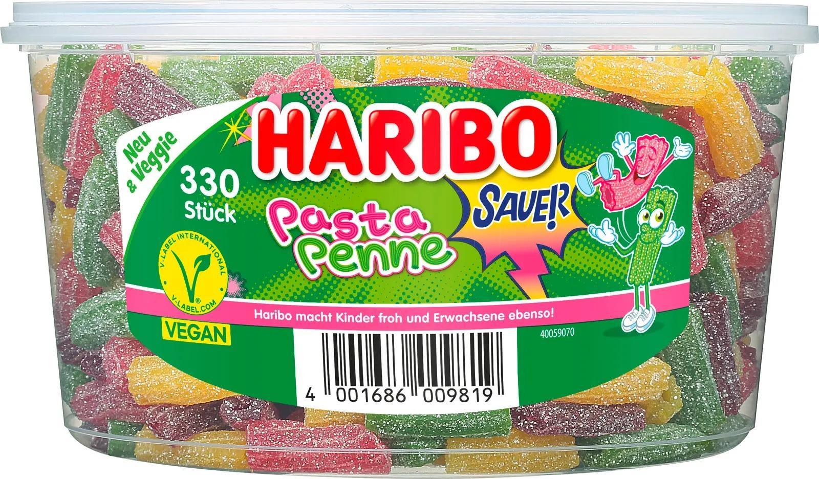 Haribo Pasta Penne - 150 Stück in der Dose