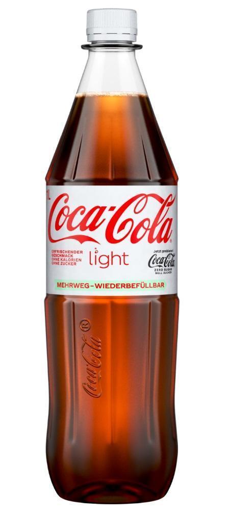 Coca-Cola Light - 12×1,0 L PET im Mehrwegkasten