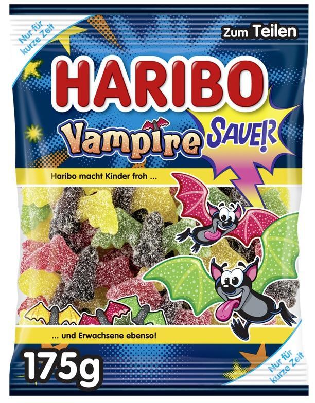 Haribo Vampire Sauer - 175g Beutel