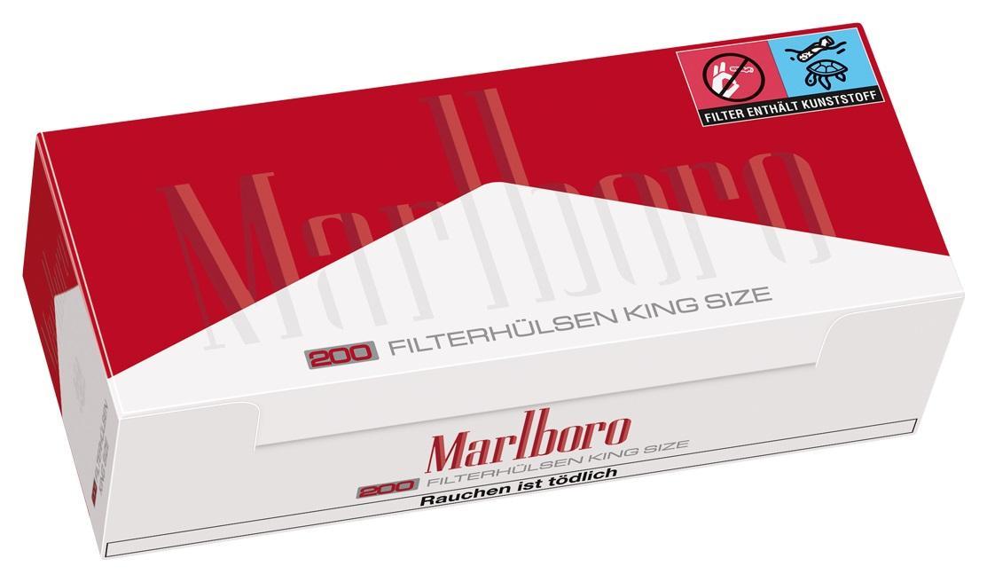Marlboro Red Hülsen - 5 x 200 Stück