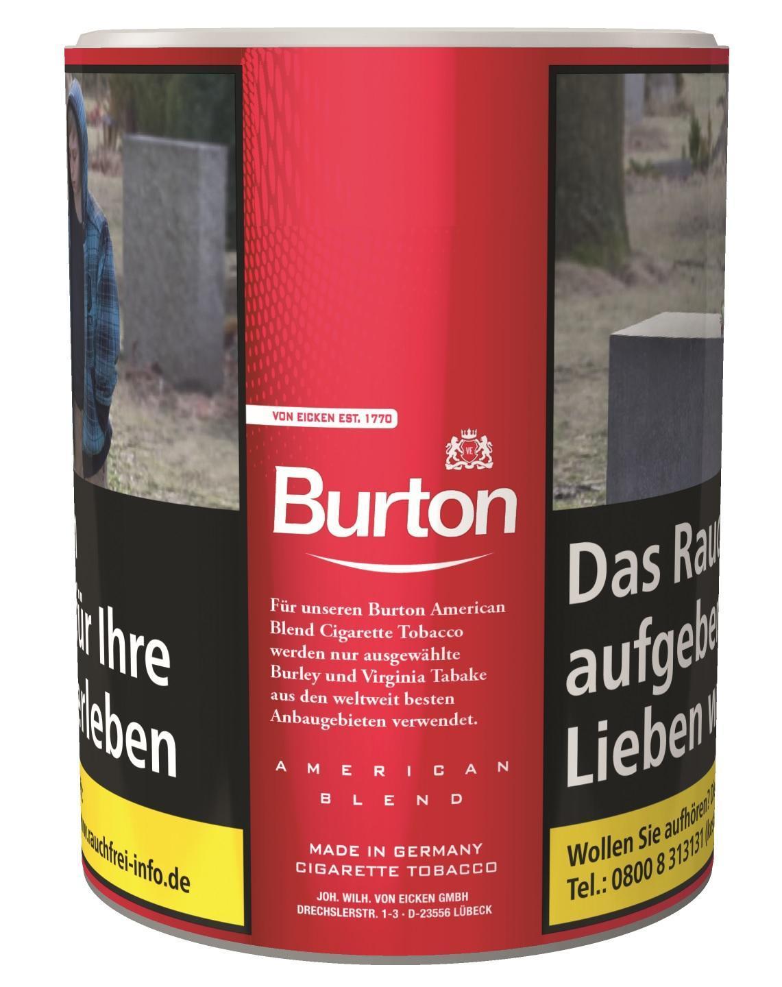 Burton Original Volumen Tabak - 120g Dose