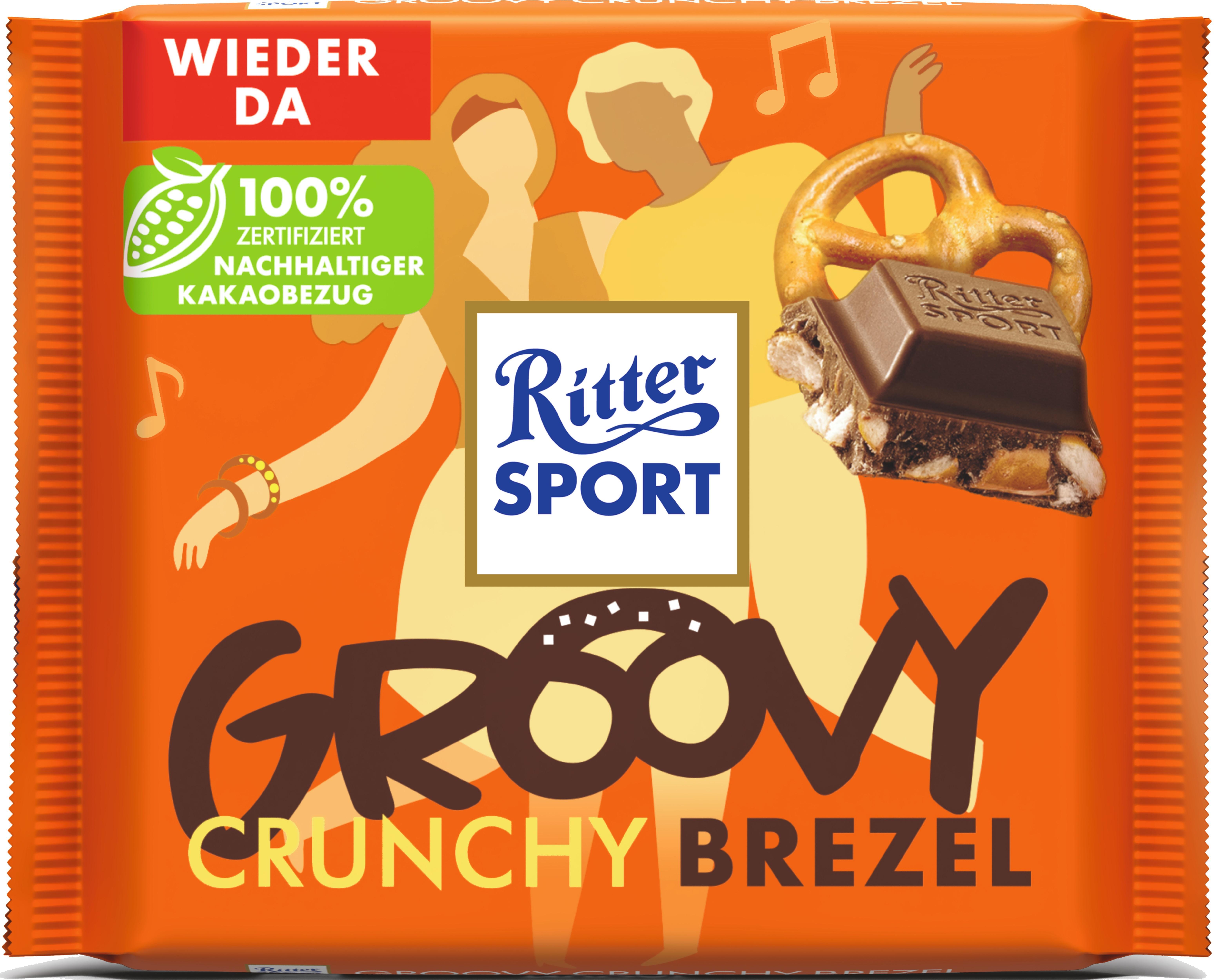 Ritter Sport Crunchy Brezel - 100g Tafel