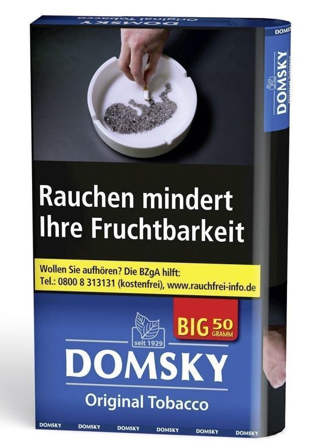 Domsky Halfzware/Original Big Pouch 10 x 50g á 8,80 EUR