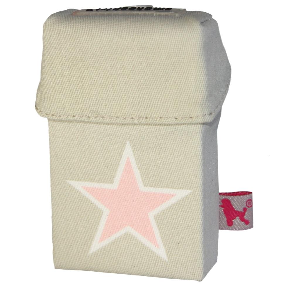 Smokeshirt Pink Star für Original Packungen, die moderne Zigarettenhülle für Zigarettenpackungen