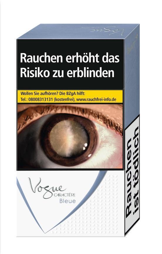 Vogue Caractère Bleue - 10 x 20 Zigaretten 